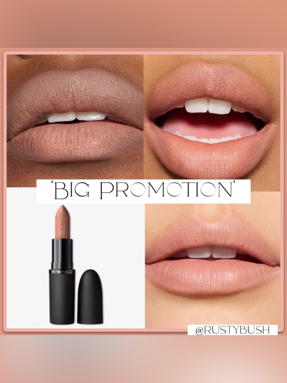 MAC ‘Big Promotion’ Powder Kiss Hazy Matte Lipstick